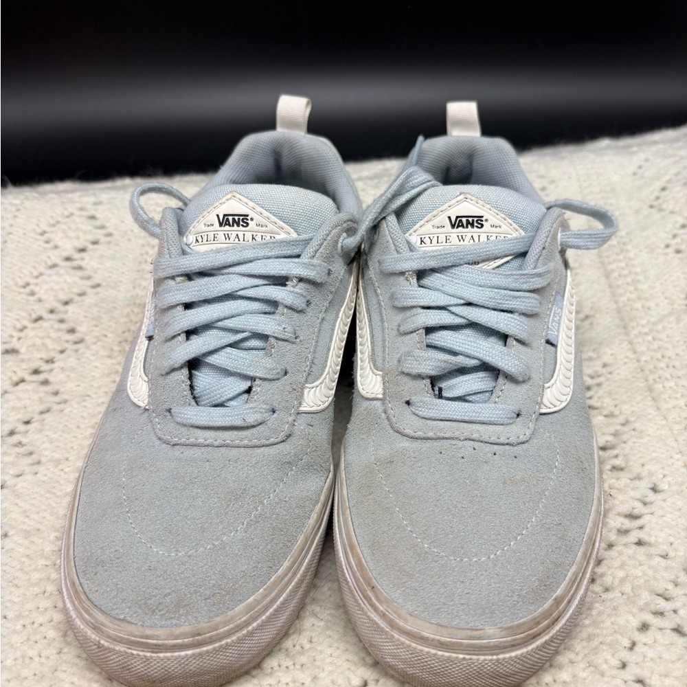Vans Old Skool Kyle Walker Pro Baby Blue Suede Sneakers Men’s 7 / Women’s 8.5 - Picture 3 of 11